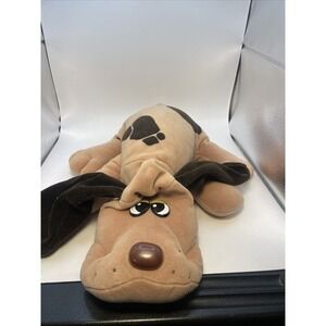 Hasbro Pound Puppy Plush Large Brown 18" Soft Dog Floppy Black Ears 2019